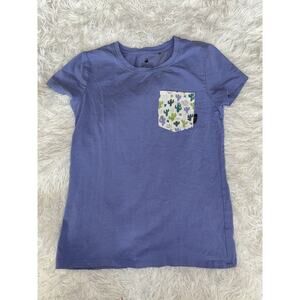 Trend & Generic ( Tag) Girls Sz. 12 Purple Cactus Tee. Cute, Grt. Shape